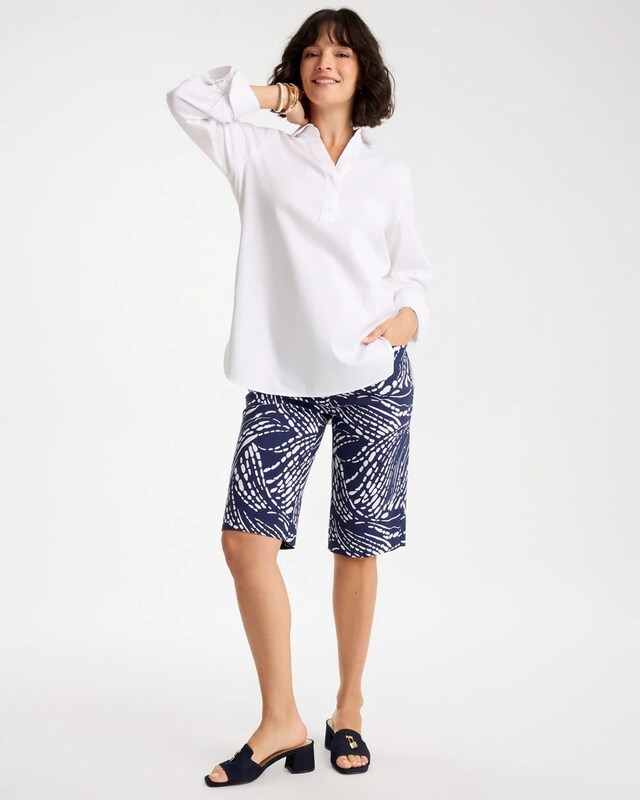 Abstract Brigitte Slim Shorts - image 2